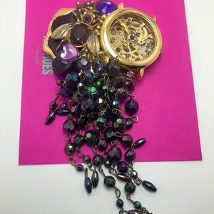 Vintage Watch Brooch
